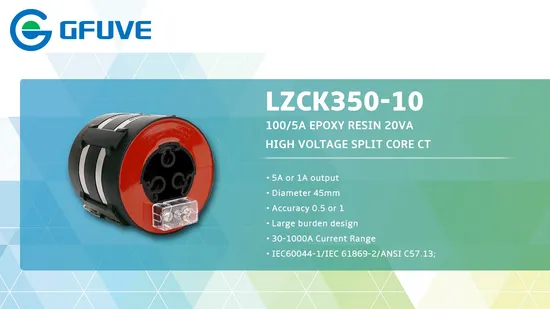 400 A Split Core CT 5 A Ausgang