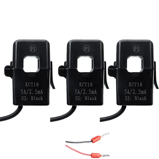 Kct10 Mini-Split-Core-Stromwandler 10 mm 5 A/5 mA 5 A/2,5 mA 10 A/5 mA 50 A/25 mA