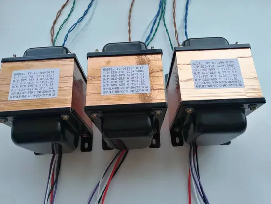 Elektrischer Ei35 Ei41 Ei48 Ei57 Ei66 Audio Elektrische Isolierung Ei Stromversorgung Strom Niederfrequenz Laminierung Klasse 2 Transformator mit UL CE Anschlusskabel