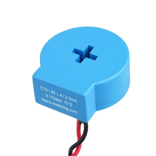 80 A DC Immune 1: 2500 0,1 Klasse Hochpräziser Mini-Stromwandler mit festem Kern für dreiphasigen Stromzähler
